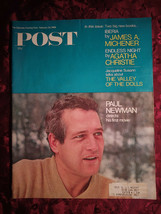 Saturday Evening Post February 24 1968 Paul Newman Jacqueline Susann - £6.04 GBP
