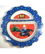 Bob the Builder round 2 part melamine plate Gear Cog shape First years 8.5&quot; - £4.11 GBP