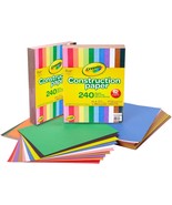 Crayola Construction Paper 480ct (2pck) Bulk Back to School Essentials F... - $611.96 MXN