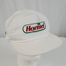 Vintage Hormel Hat Cap Strapback Sewn Logo Made in USA Spam Dinty Moore ... - £16.01 GBP