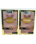 2 Boxes of 4 Each Lip Treatment Global beauty care gold hydrogel lip mas... - £13.22 GBP