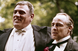 Marlon Brando and Lenny Montana in The Godfather at wedding 18x24 Poster - $23.99