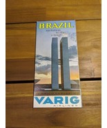Vintage Brazil Varig Airlines Travel Brochure - $34.48