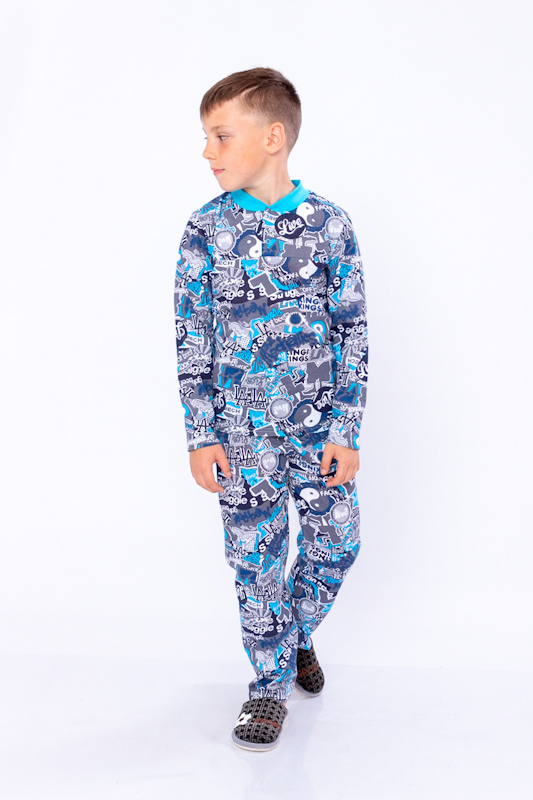 Pajama Set (boys), Any season,  Nosi svoe 6077-002-4 (siryj-nadpysy-biri... - $24.81+
