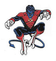 Marvel Comics X-Men Nightcrawler Leaping Figure Embroidered Patch, NEW UNUSED - £6.28 GBP