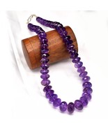 Natural Amethyst Beads Faceted Round 1939 Ct Purple 25mm Big Gemstone Ne... - £1,107.71 GBP
