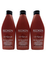 Redken UV Rescue After Sun Conditioner 8.5 oz. Set of 3 - £21.84 GBP