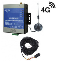 4G GSM Temperature, Humidity &amp; Power Status Monitor &amp; 20 metre Probe - £230.11 GBP