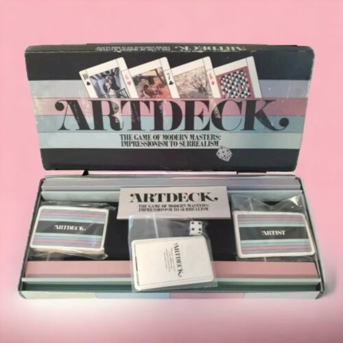 Artdeck Game of Modern Masters Impressionism Surrealism Complete Vintage 80s - £27.24 GBP