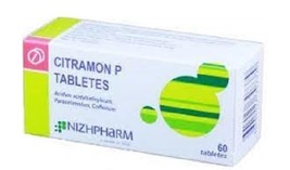 Citramon P tablets - pain reliever, antipyretic and anti-inflammatory - $21.00