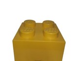 Lego 4003 Storage Brick 2 x 2 Storage Cube 4 Stud Case Container, Yellow - $19.40