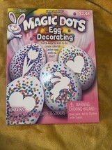 Easter Unlimited Egg Decorating Magic Dots NO Dye R J Rabbit Egg Stickers - £5.43 GBP