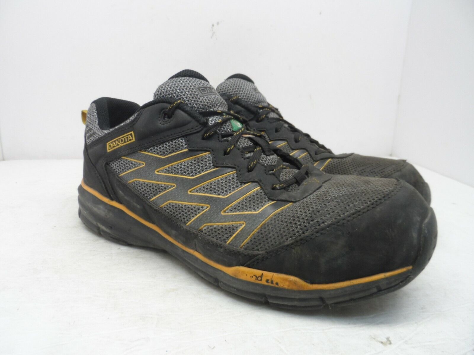 DAKOTA Mens 3604 Aluminum Toe Steel Plate Quad-Lite Work Shoe 5ANDDK8 Gr... - $17.80