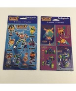 Cubix Sticker Sheets Stickety-Doo-Da Robots For Everyone Vintage 2002 AGC - $27.01 CAD