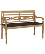  Bench Natural Teak Solid teak wood, 100% polyester cushion Medium - $451.49