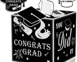 Graduation Card Box Holder 2024 with 30Pcs Graduation Cards,Graduation P... - $16.82