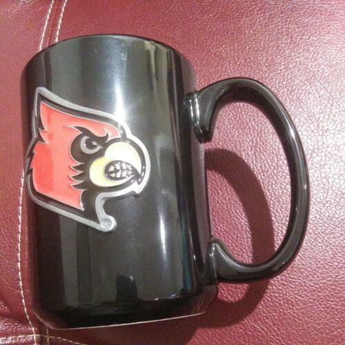 Louisville Cardinals 15oz Black Ceramic Mug - $4.99