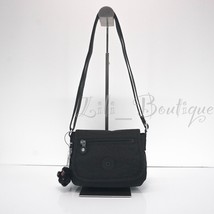 NWT New Kipling AC8280 Sabian Crossbody Mini Shoulder Bag Polyamide Black Tonal - £31.43 GBP