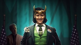 2021 Loki Movie Poster 16X11 Marvel Avengers God of Mischief Mobius Sylvie  - £9.69 GBP