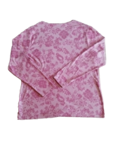 Falls Creek Plus Size XXL Tunic Long Sleeve Pink Floral - £7.12 GBP