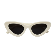 Ivory Cat Eye Sunglasses Womens Vintage Fashion Style Retro Shades - Hey Viv - £12.76 GBP