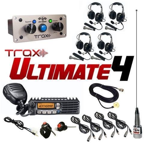 PCI Race Radios Trax Ultimate 4 Seater Communication Kit - $2,675.95