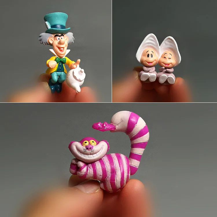 3 Styles Disney Movie Alice in Wonderland Cheshire Cat White Rabbit Mad Hatter - £8.16 GBP