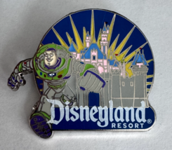 Disney Toy Story Buzz Lightyear Disneyland Starburst Behind the Castle Pin - $10.88