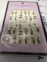 Tip Beauty - Nail Art Water Transfer Stickers Decals Tips Decoration Fas... - $71.03 MXN