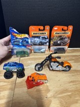 Matchbox Hot Wheels Motorcycles Monster Truck Lot - £9.49 GBP