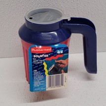 Rubbermaid Bouncer Mug 2409 Vintage 1994 New NOS Red Blue - Made In USA - £24.03 GBP
