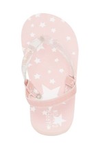 Harper Canyon Lil Krystal Baby Girls Slingback Sandals Size US 5/6M Pink Silver - £12.35 GBP