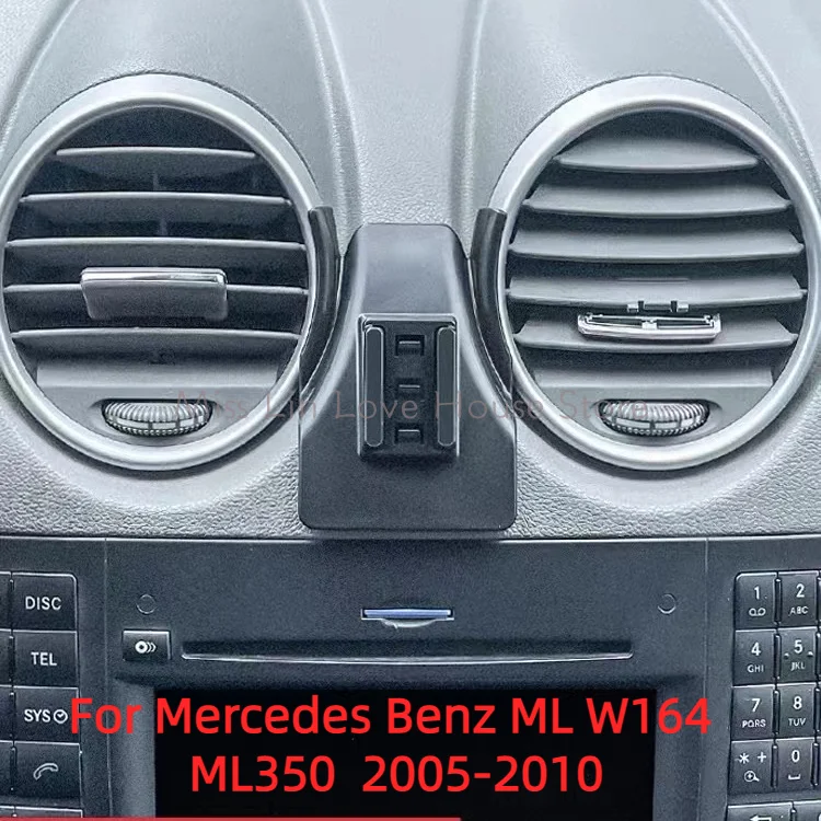 Car Mobile Phone Holder For Mercedes Benz ML W164 ML350  2005-2010 360 Degree - £19.60 GBP