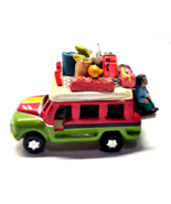 Caribbean Folk Art Ceramic Bus With Passengers &amp; Produce 7.5&quot; Puerto Rico - $14.50