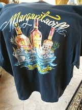 Margaritaville Margaritaville Cotton T-Shirt Tasso Elba Size XL color navy - £30.84 GBP
