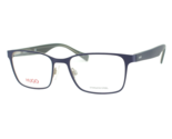 Hugo Boss HG 0183 4NZ Matte Blue Gray Men’s Eyeglasses 53-18-140 W/Case - £39.28 GBP