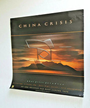 China Crisis Poster What Price Paradise 24&quot; X 24&quot; 1986 Virgin Promo New Wave - $71.10