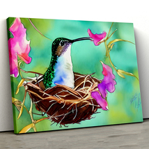 Hummingbird 11, Canvas Wall Art, Canvas Print, Landscape Wall Art, Nature Art - £28.30 GBP+