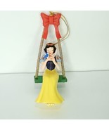Disney Grolier Snow White Swinging Holding Bird Christmas Ornament 4.5 in - £19.43 GBP