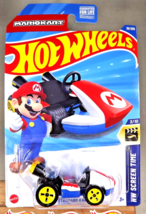 2025 Hot Wheels #30 HW Screen Time 3/10 STANDARD KART Red-White-Blue w-Yellow4Sp - £6.75 GBP