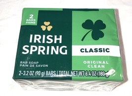 Irish Spring Original Scent Classic Bar Soap Pack of 2 - DISCONTINUED SCENT - $11.86