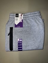 Members Mark Everyday Active Jogger Men’s XXL Gray Zipper Pocket NWT - £11.68 GBP