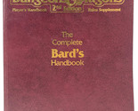 Tsr Books The complete bard&#39;s handbook #2127 340526 - £21.64 GBP
