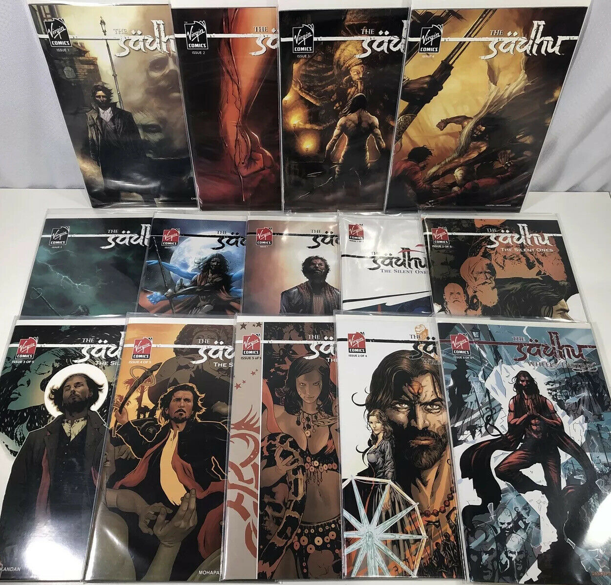 14 The Sadhu Comic Books Lot Series Set 1-7 Silent Ones Wheel of Destiny... - $29.69