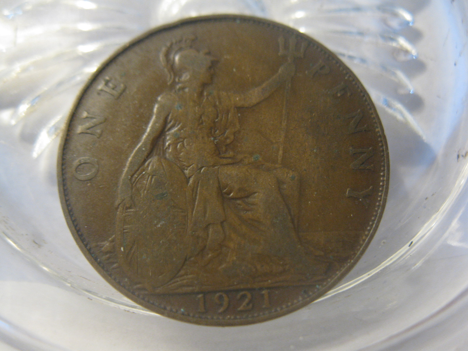 (FC-797) 1921 United Kingdom: One Penny - £3.13 GBP
