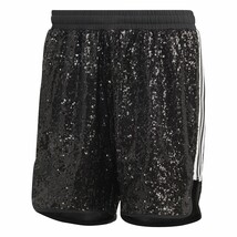 Adidas IA2472 Sequin Black Shorts ( XS ) - $2,801.77 MXN