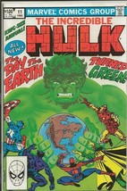 Incredible Hulk Annual #11 ORIGINAL Vintage 1982 Marvel Comics Spiderman  - £31.81 GBP