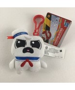 Ghostbusters Stay-Puft Marshmallow Man 4&quot; Plush Stuffed Clip Hasbro 2020... - $21.59 CAD
