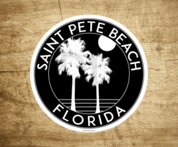 Saint Pete Beach Florida Vacation Ocean Scuba Sticker Decal 3&quot; x 3&quot; - £4.10 GBP