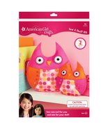 American Girl Pink Owl Bedroom Decor Girls Craft Kit - £23.91 GBP